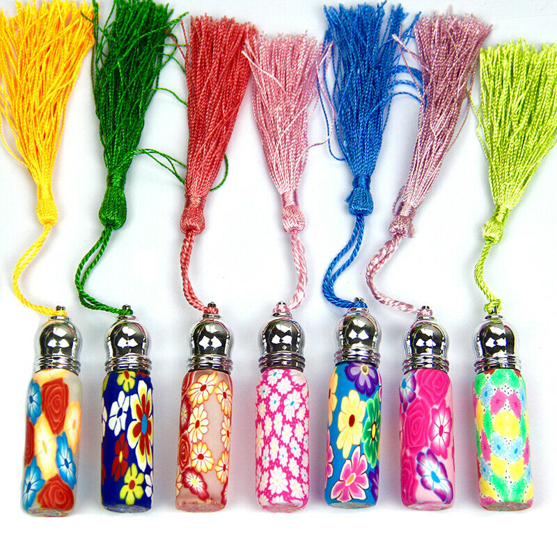 10ml Portable Refillable Glass Roll On Bottles Empty Perfume Essential Oi.l8