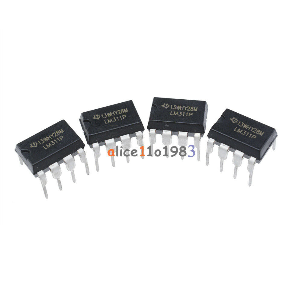 10Pcs LM311 LM311P IC DIFF COMP W/STROBE DIP-8 NEW