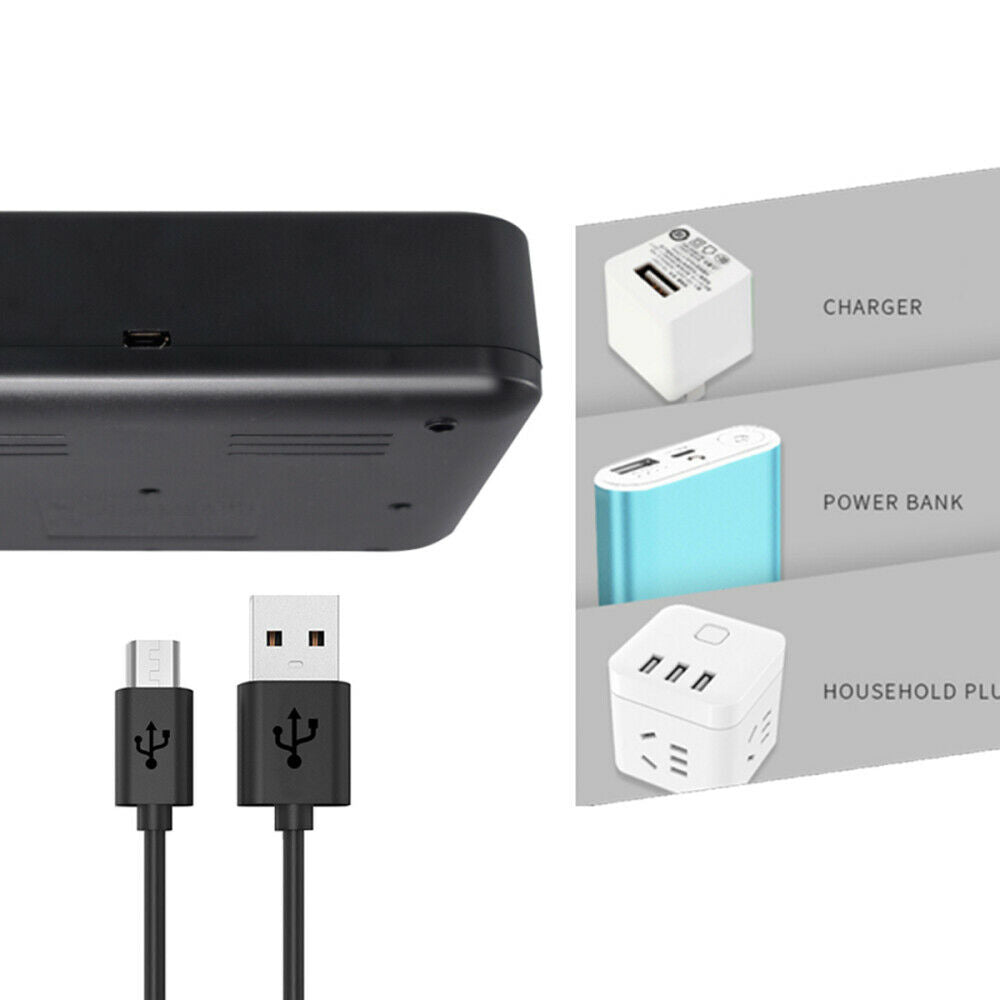 8 Slots LCD Display Usb Smart Battery Charger For D/C/AA/AAA Size Rechargeable