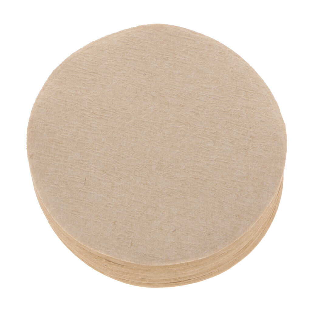 100 Piece Home Kitchen Disposable Unbleached Coffee Flters 2 Cup