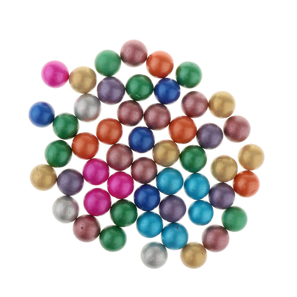 90x 16mm Fun Glass Marbles Balls Run Chinese Checkers Marble Solitaire Toys