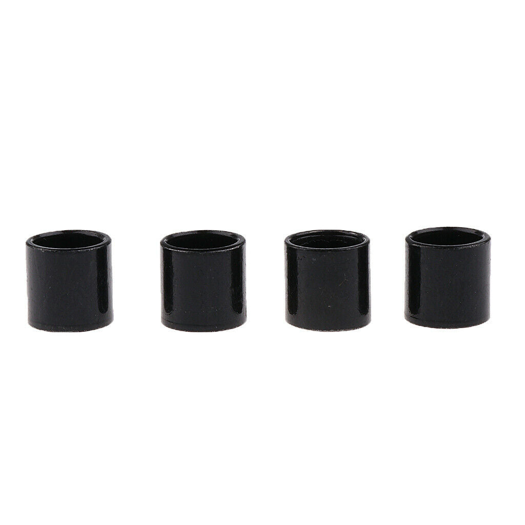 4Pcs Heavy Duty Skateboard Bearings Spacers Hardware Metal 0.39x0.39inch