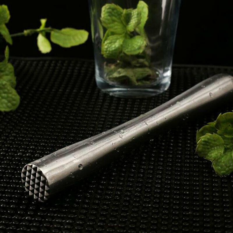 Stainless Steel Ice Crushing Rod Bar Cocktail Wine Muddler Mixing Stick T.l8