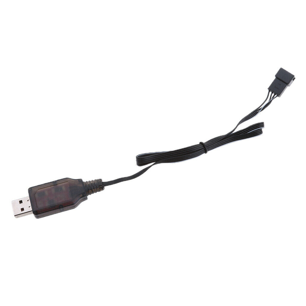 7.4V USB To  4-Pin Li-po Batteries Charge Cable For RC Drone Car Toys