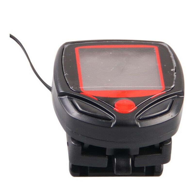 Waterproof Bicycle Bike Cycle Lcd Display Digital Computer Speedometer Cycl DF