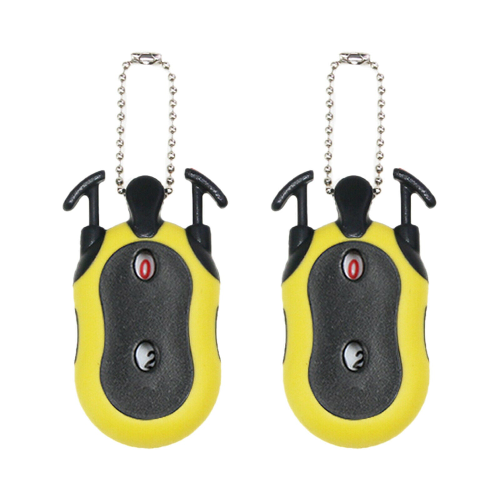 Golf Score Counter Double Dial Tally Keeper Scorer Scoring Indicator Yellow