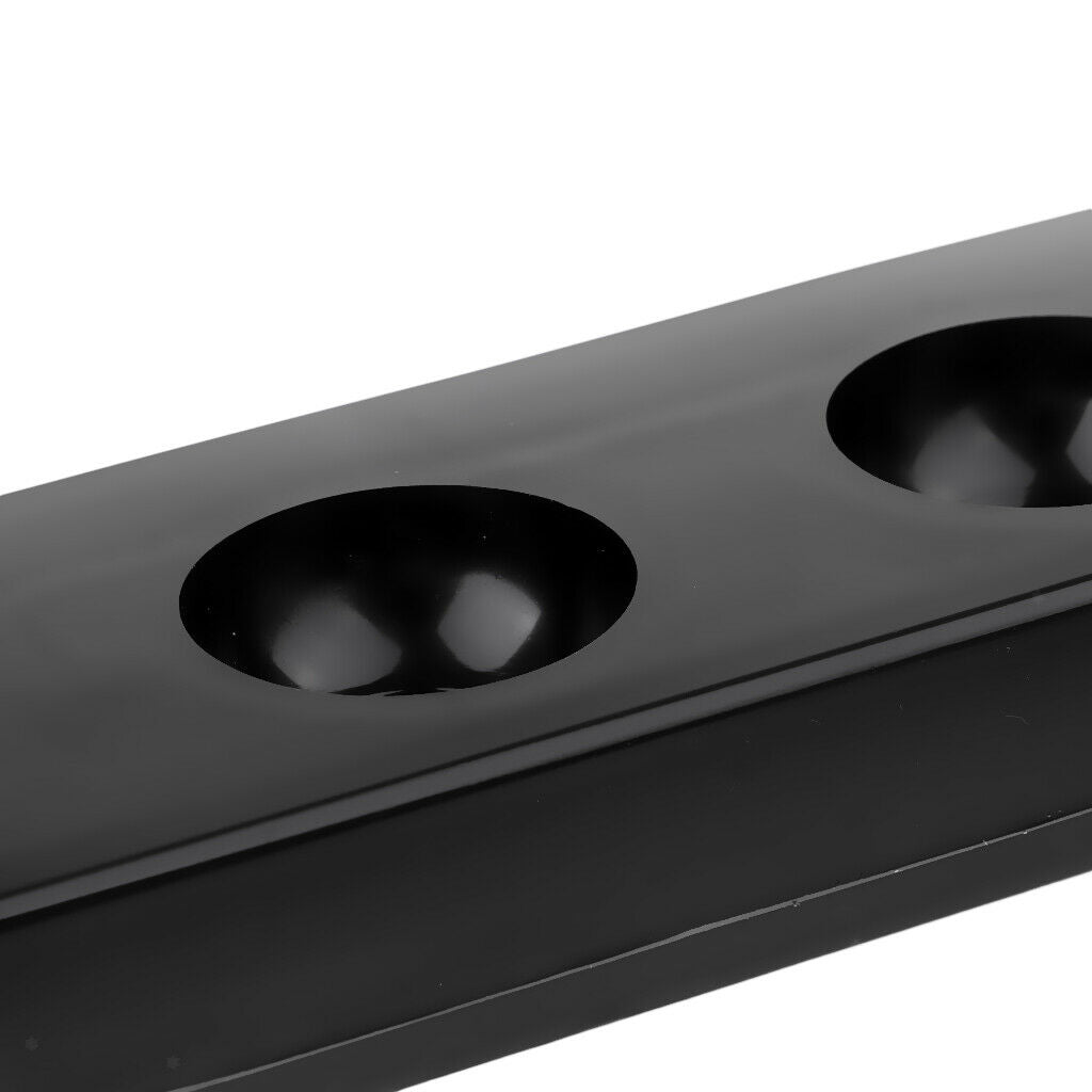2pcs Pool Billiard Cue Keeper Holder - 6 Holes