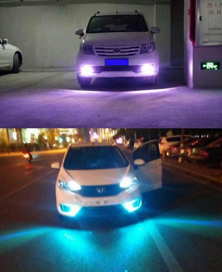 1Pair LED HID White High Power Blade Shape DRL Daytime Running Lights Waterproof
