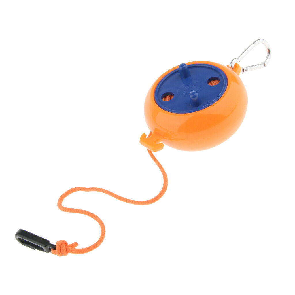 Windproof Clothesline Outdoor Travel Retractable Rope Washing Line 8m,Orange