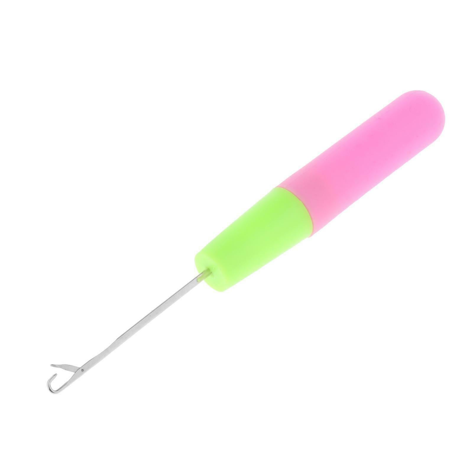 5pcs Latch Hook Crochet Needle Set Hair Weaving for Beginners Multi-Purpose