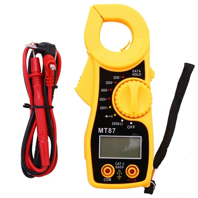 Professional Portable Mt87 Digital Clamp Meter Multimeter Dc Ac Voltage CurrenC1