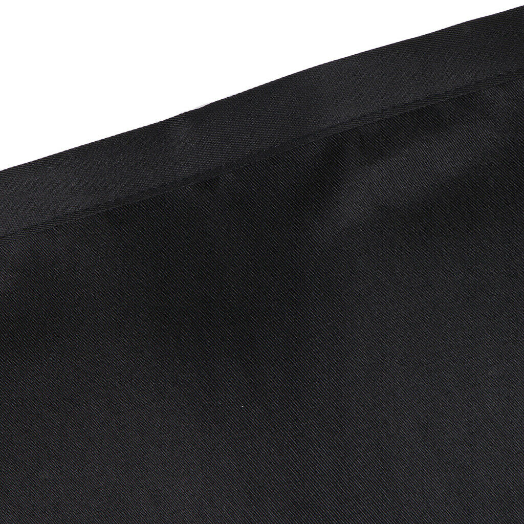 3pcs Black Restaurant Home Kitchen BBQ Cooking Short Adjustable Aprons with