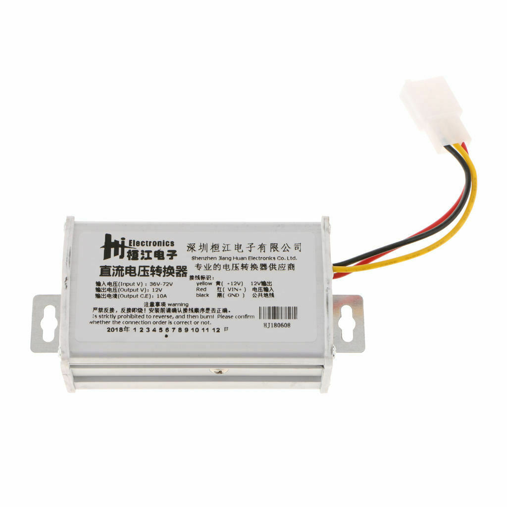 DC Volt Converter 36V-72V  to 12V 10A/120W Car LED Power Supply