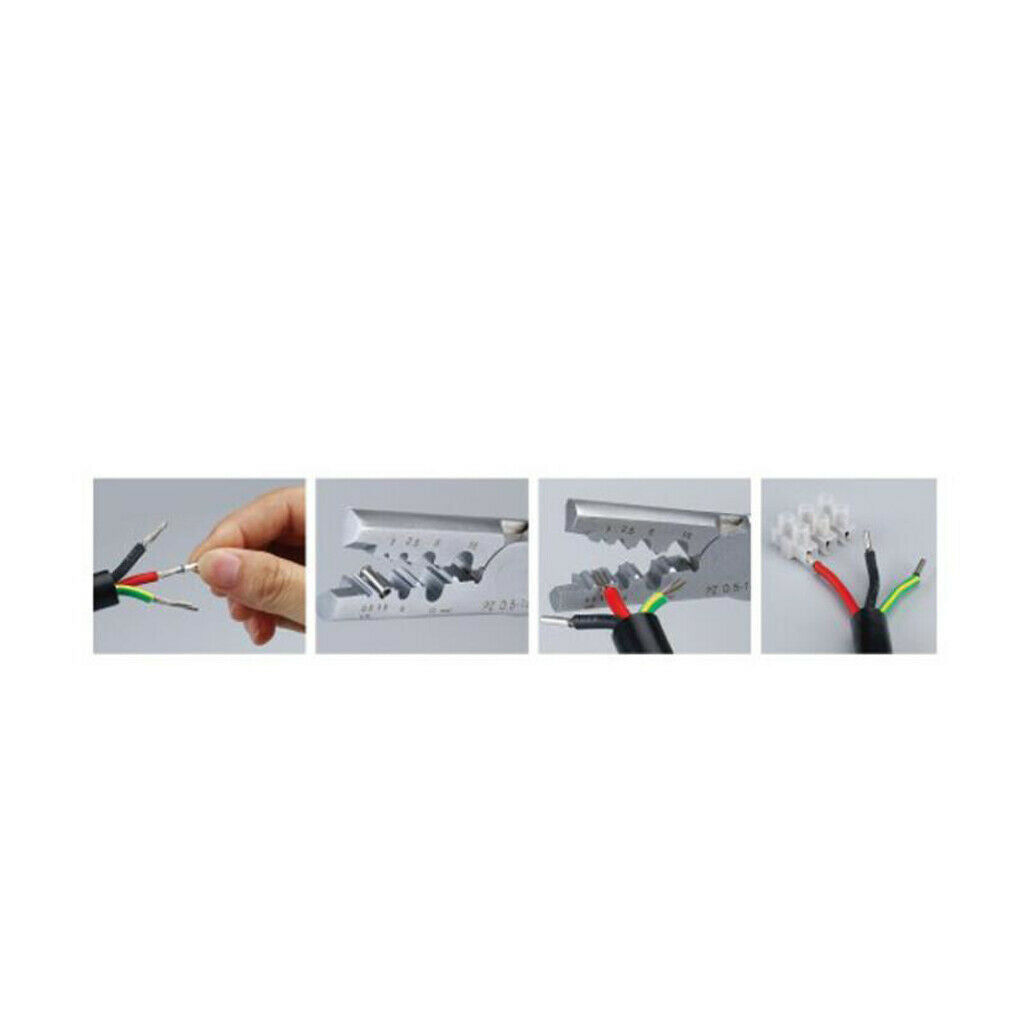 Crimping pliers, cable lug, clamping pliers, crimping pliers for wire end