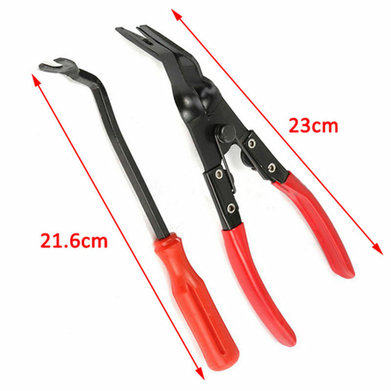 Car Auto Door Card Panel Trim Clip Removal Uphostery Remove Pry Bar Tool Sets