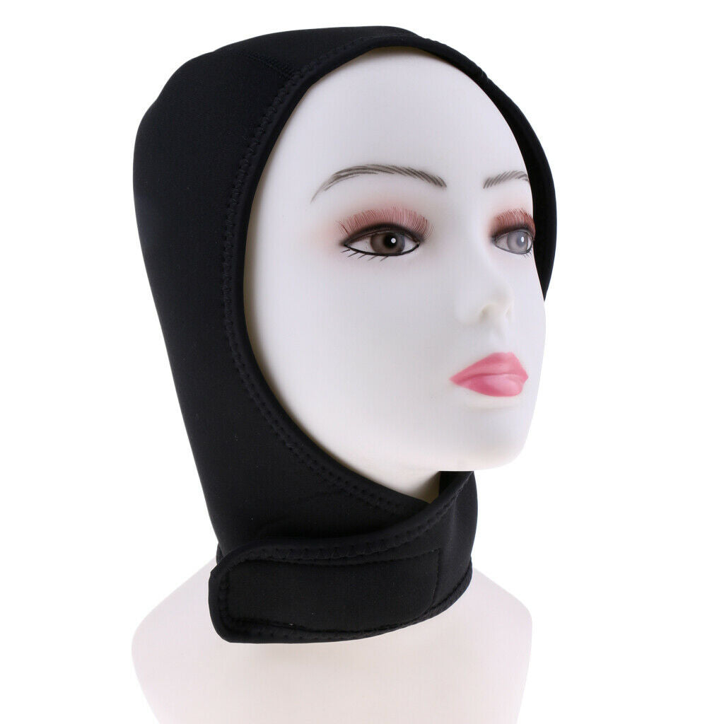 Premium 3mm Neoprene Wetsuit Hood  Hat for Surfing Kayak Canoeing Sailing Scuba