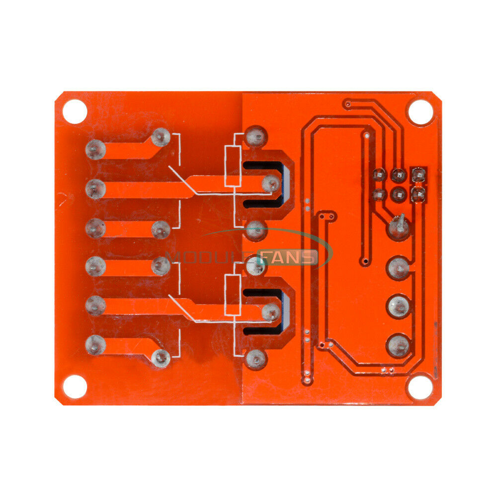 5V 2-Channel Relay Module With Optocoupler Support High and Low Level Trigger