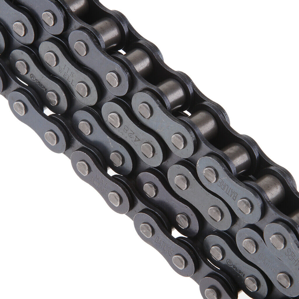 428 106 Links Drive Chain + Joiner Link for 250cc 150cc Quad Dirt Bike Buggy