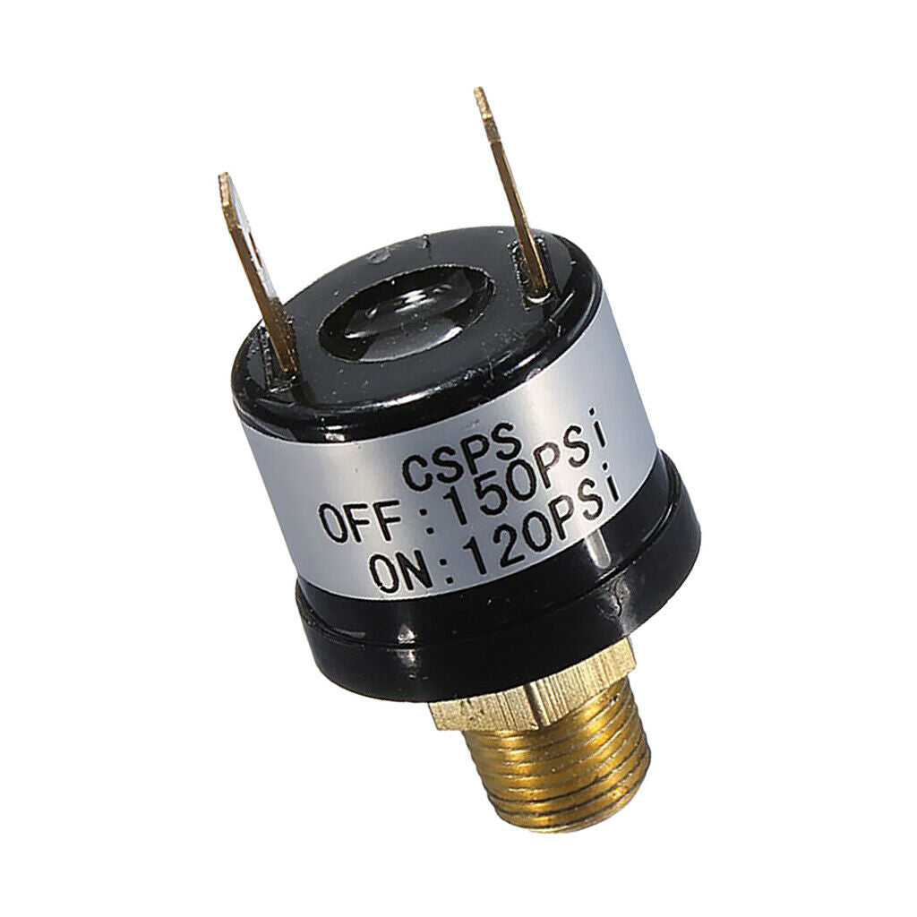 12V 120PSI ~ 150PSI Metal Pressure Switch Trumpet Horn Compressor