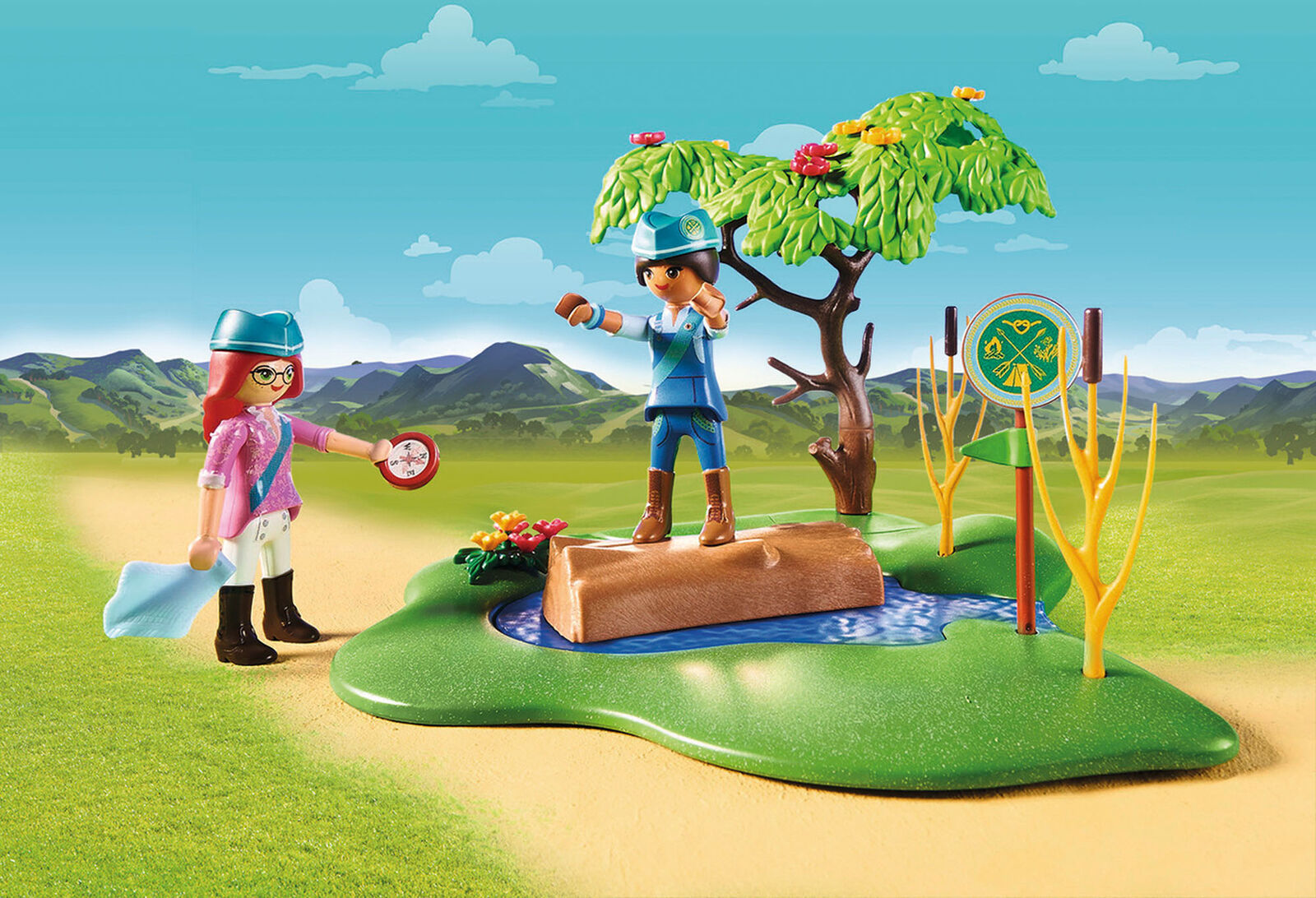 70330 Playmobil DreamWorks SpiritÂ© River Challenge Suitable for ages 4 years and