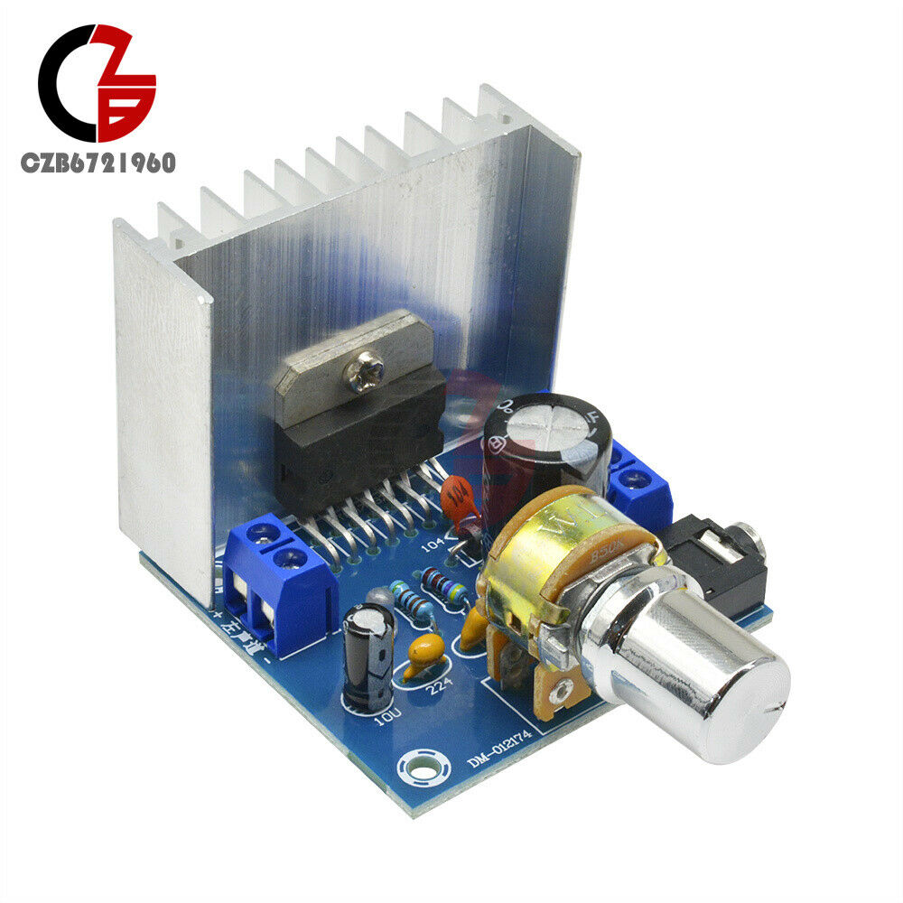 12V AC/DC TDA7297 2.0 2x15W Digital Audio Amplifier DIY Kit Dual-Channel Module