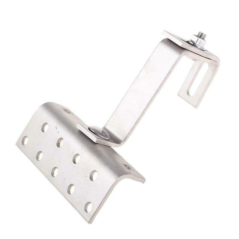 Stainless Steel Solar PV Photovoltaic Mounting Bracket Adjustable Tile Roof Hook