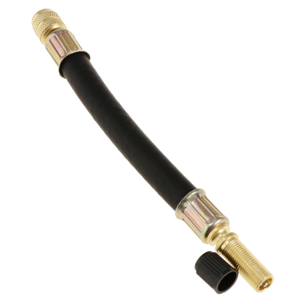 Truck Bus 140mm Long Flexible Tire Tyre Valve Extension Adaptor with Black