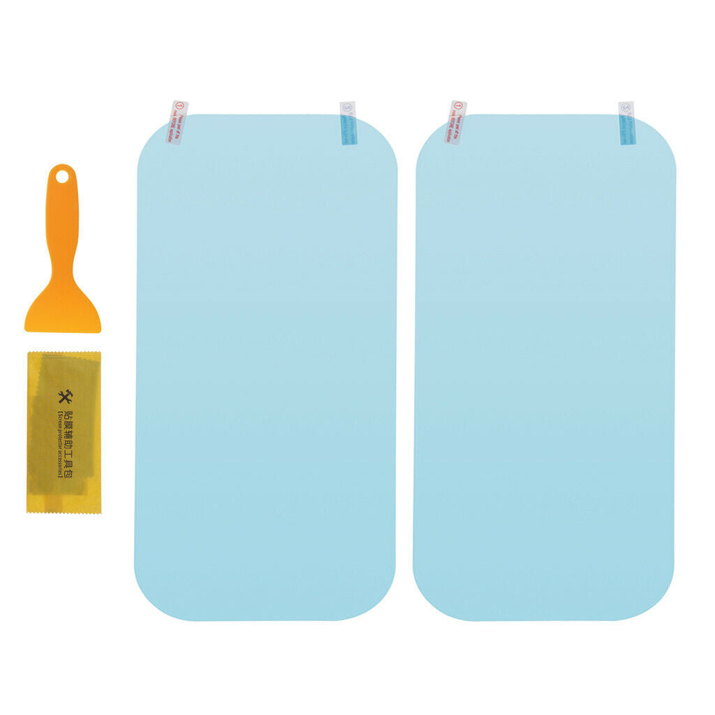 Car Anti-glare Fog Mist Coating Rainproof Waterproof Rearview Mirror Films
