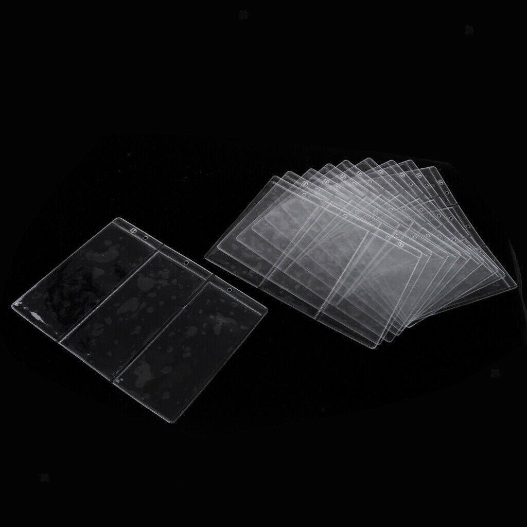 20x Currency Paper Money Holder Album Pages Dollar Collection Protector