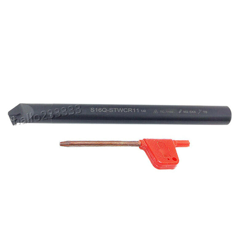 60° S16Q-STWCR11 Internal Lathe Boring Bar Turning Tool For TCMT turning insert