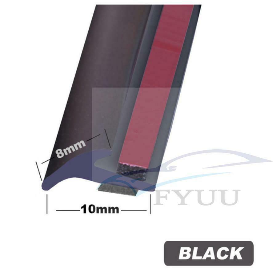 5M Dual Side adhesive tape Car Rubber Sealing Strip Slanted T-Type Seal Rubber