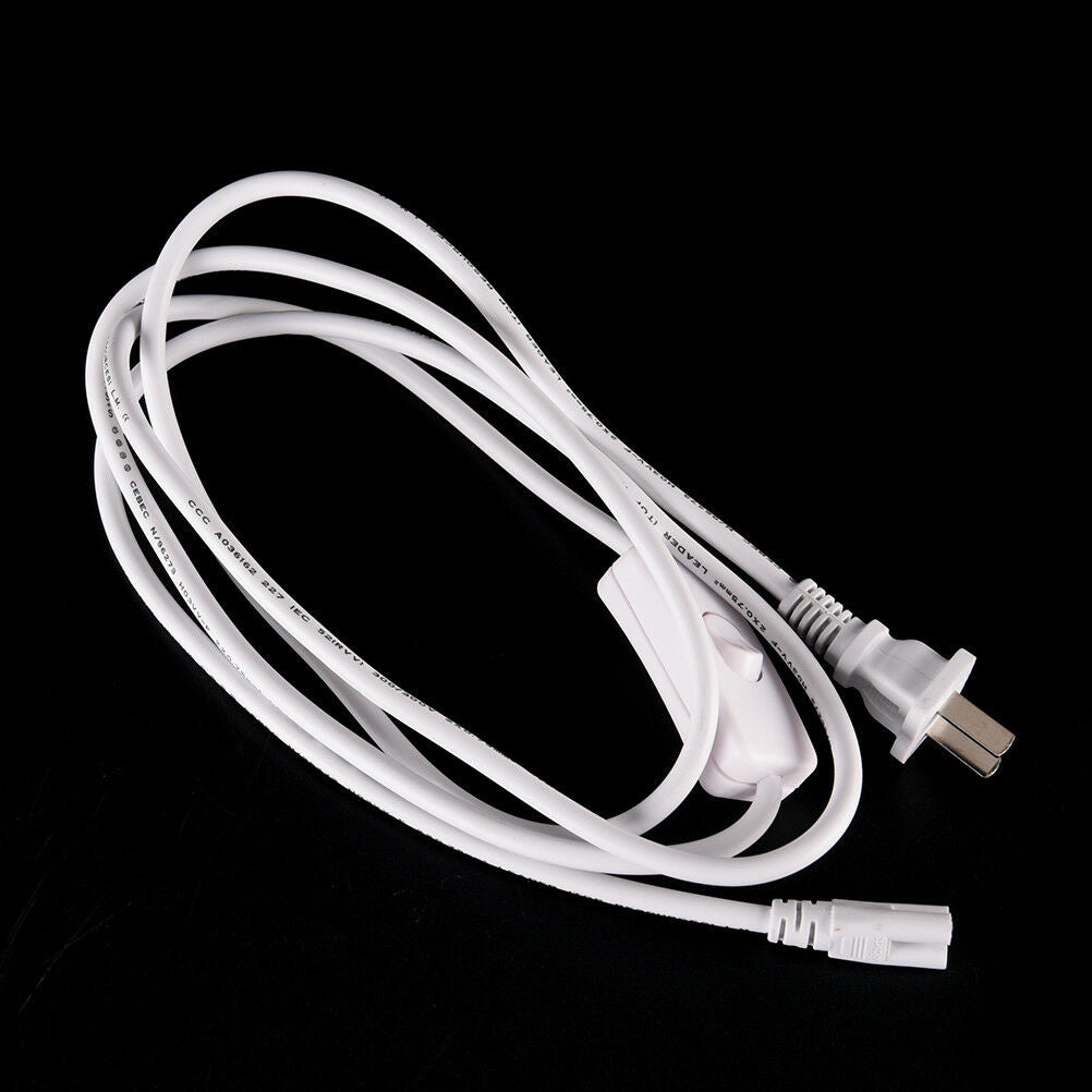1.8M  Plug 3 Prong AC Power Cord Cable For T8/T5 Integrated LED Tube Ligh.l8