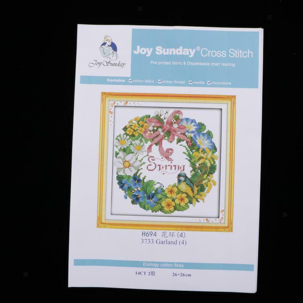 Counted Cross Stitch Embroidery Kit Latch Hook Kits Tool