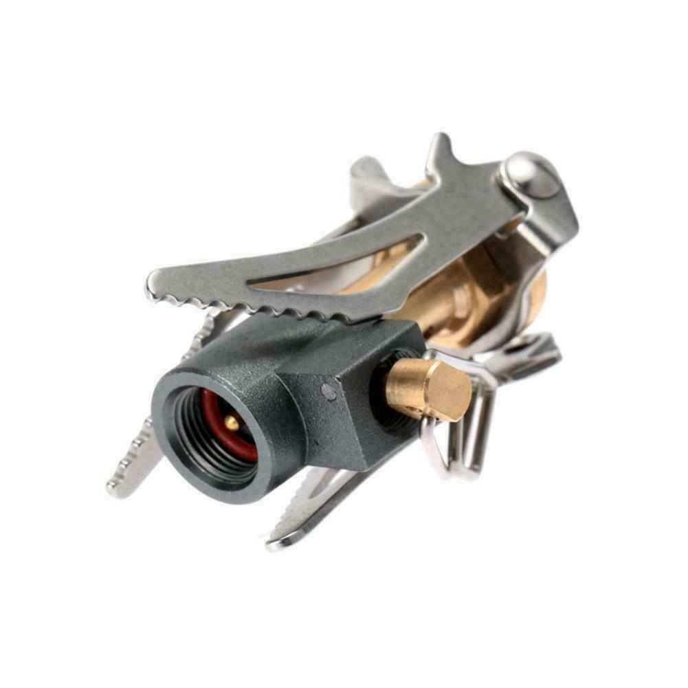3000W 3000T Mini Pocket Outdoor Camping Cooking Burner Tool Folding Stove P9A1