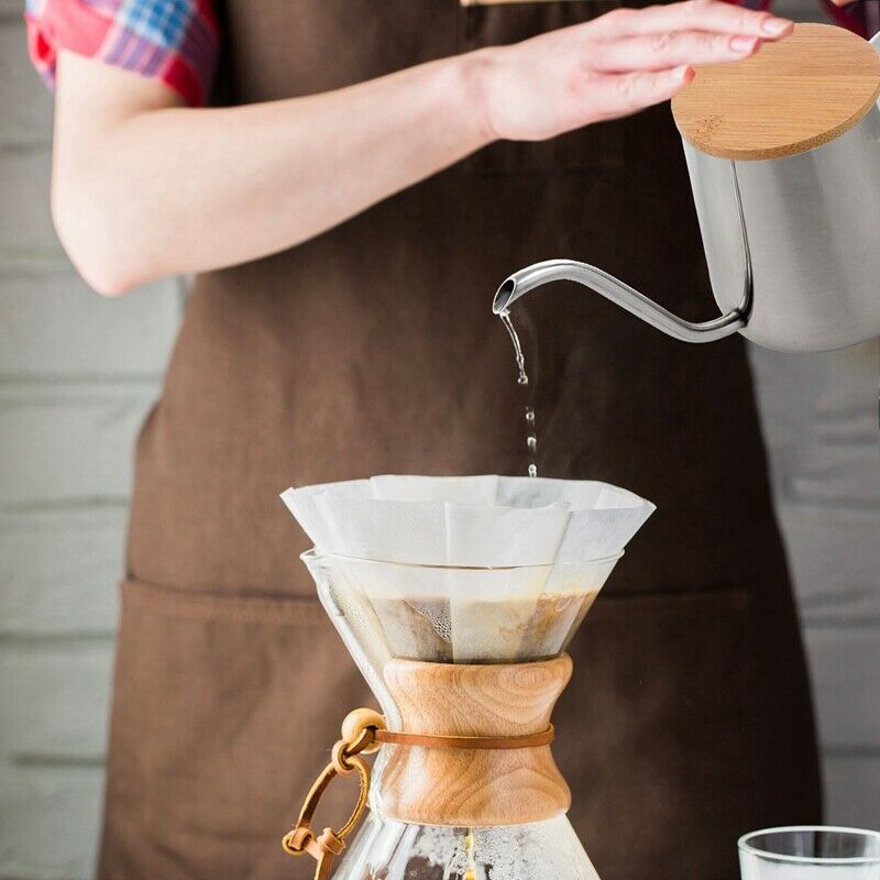 350Ml Long Narrow Spout Coffee Pot Gooseneck Kettle Stainless Steel Hand Drip A5