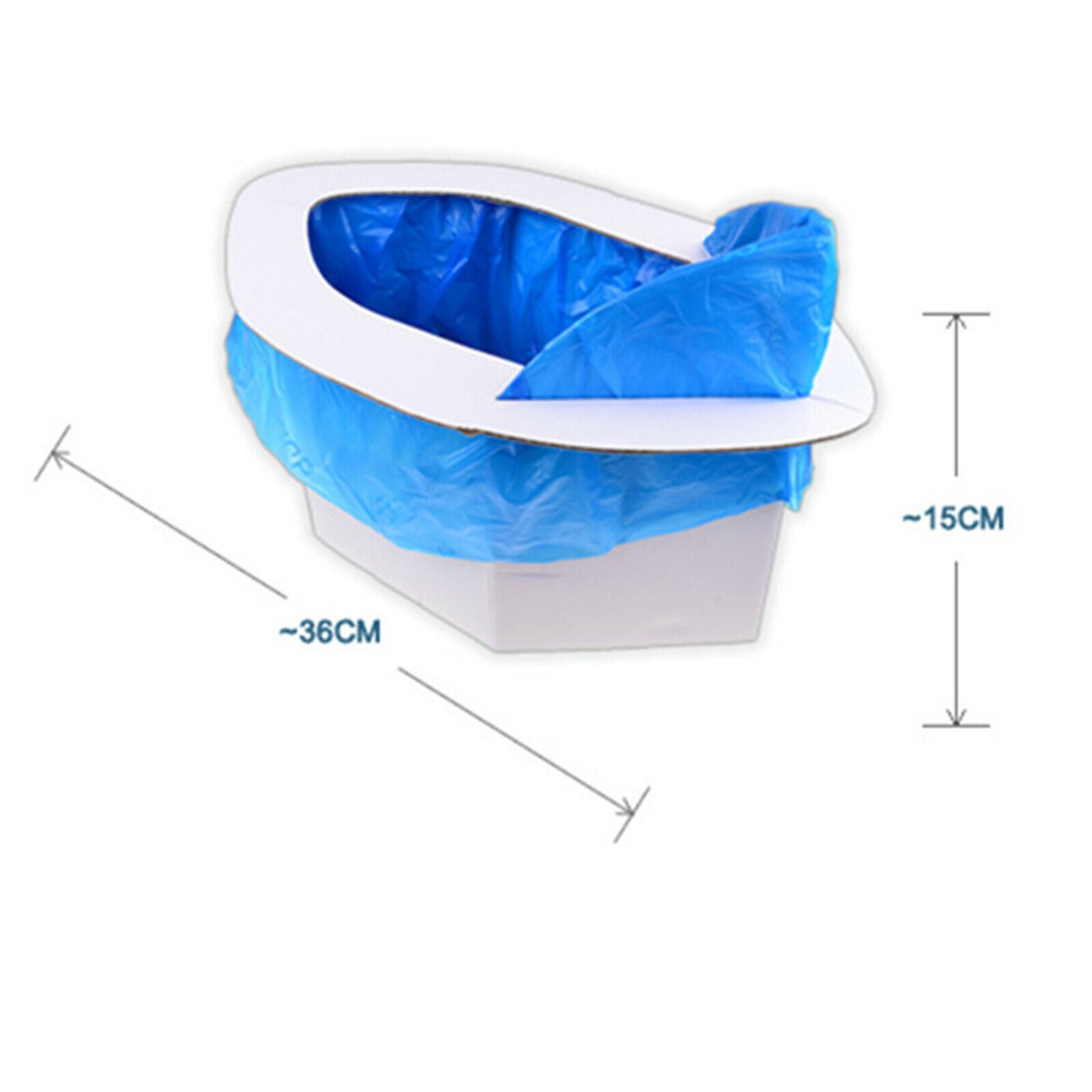 Sturdy Portable Toilet Seat Car Hiking Mobile Toilet Folding Potty Toilets