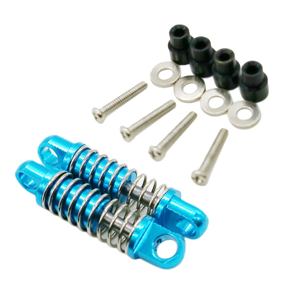 2pcs Metal Shock Absorber Damper for WLtoys K969 K989 P929 1/28 RC Drift Car,