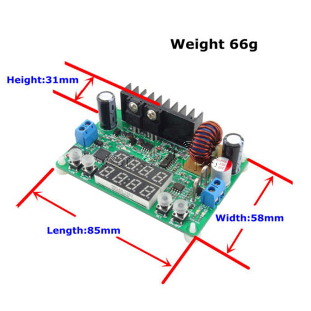 DP30V5A-L 6-40V to 1-32V LED Display Converter Constant Voltage/Current Module