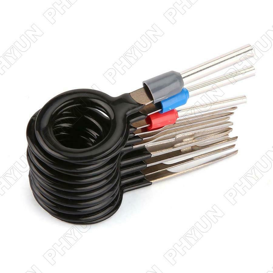 73 Pcs/Set Terminal Removal Electrical Wiring Crimp Connector Pin Extractor Kit