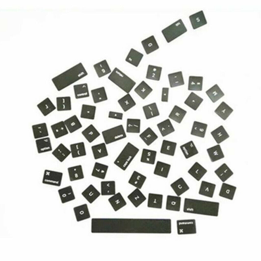 Lots 1 Black US Key Caps for Macbook Pro Retina 13" A1708 Laptop Keyboard