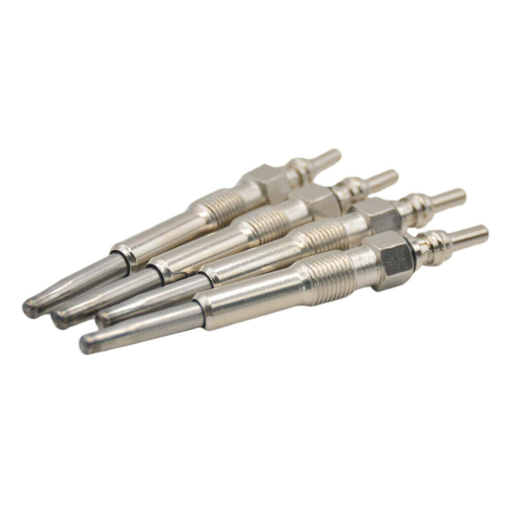 4x Steel Glow Plugs Replacement For Volkswagen OEM#0250202023 Universal
