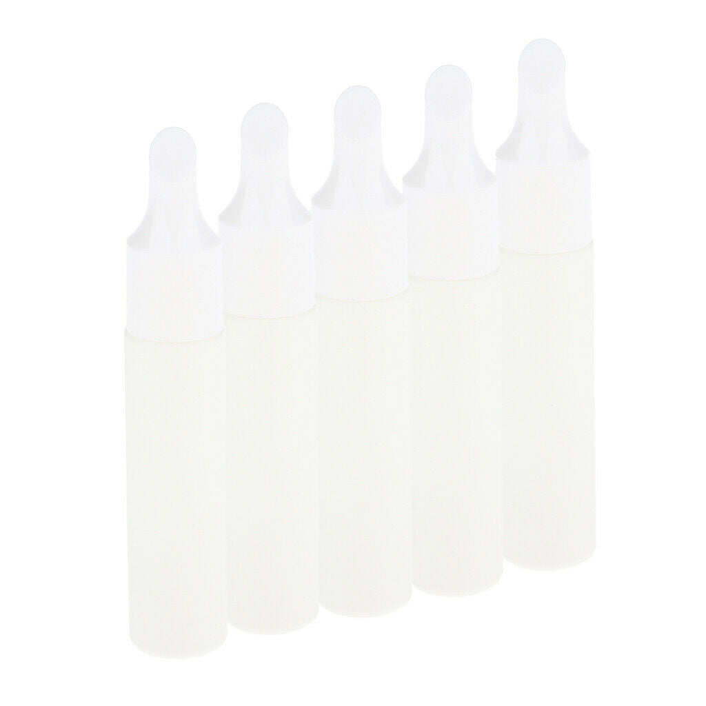 10 Pieces Soft Material Cosmetic Tattoo Color Ink Squeeze Sample Bottle 15ml