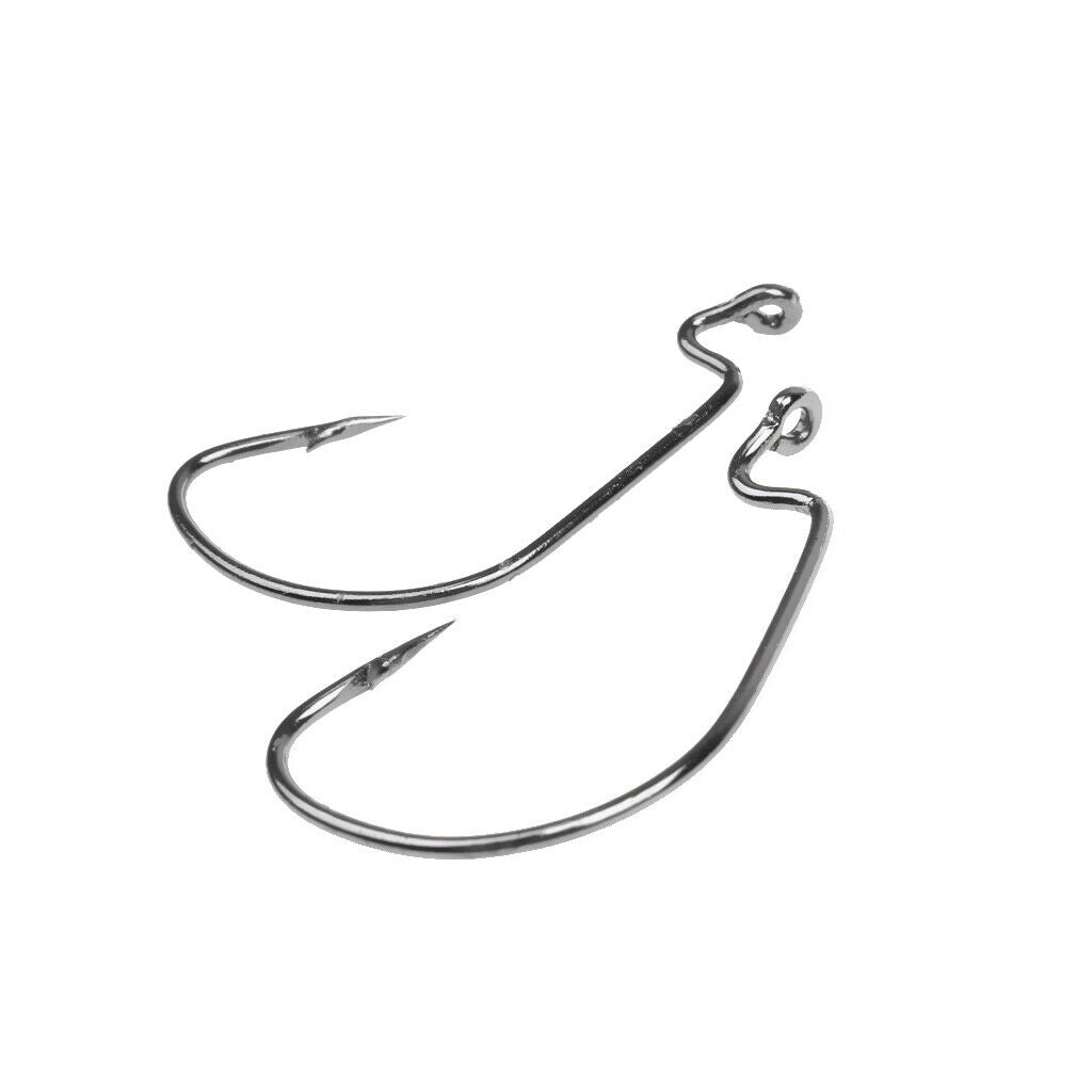 Pro Coated Carp Hooks Carbon Steel Barbed Fishing Hook Set