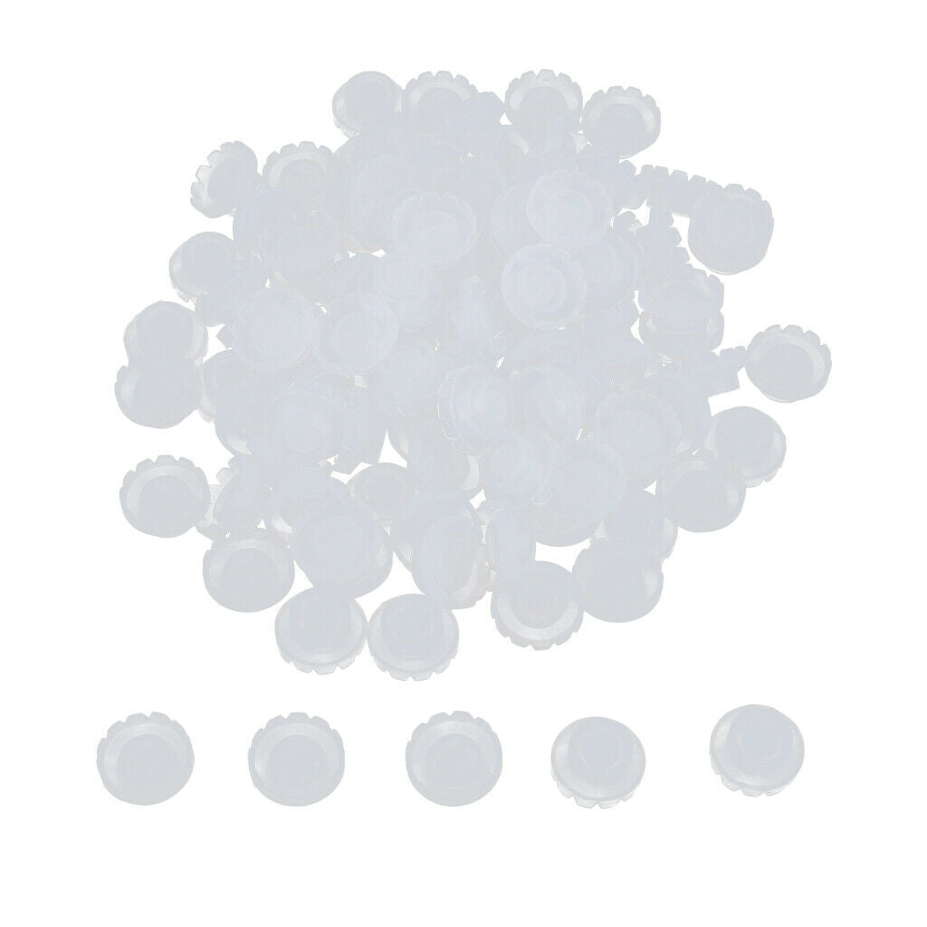 200 lot Plastic Eyelash Glue Holder Eye Lashes Blossom Volume Fans Cups 15mm