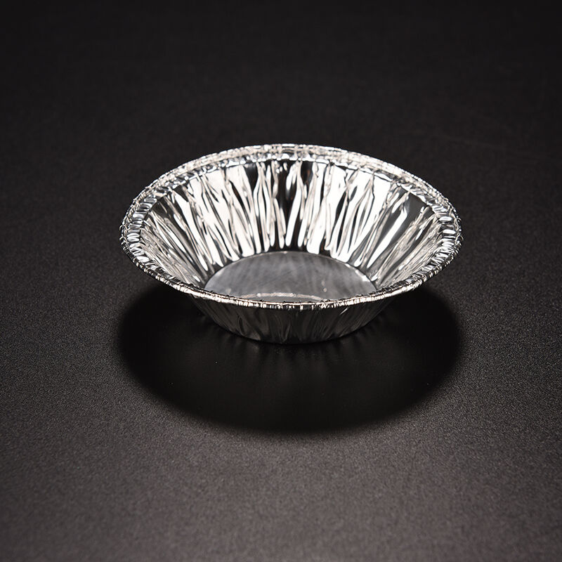 50Pcs Disposable Aluminum Foil Cup Muffin Cupcake Round Bake Tins Molds Ca.l8