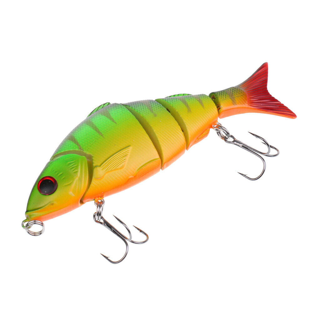 Multi - jointed   3 - Segement   Bass   Fishing   Lure   Crankbait   Hard   Bait