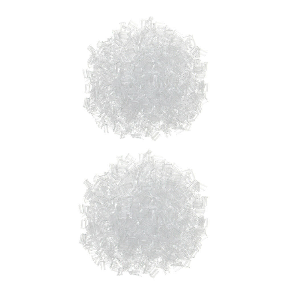 2000Pcs Dual Stopper for Rimless Eyeglass Frame Fixing Tools 1.4mm& 1.5mm