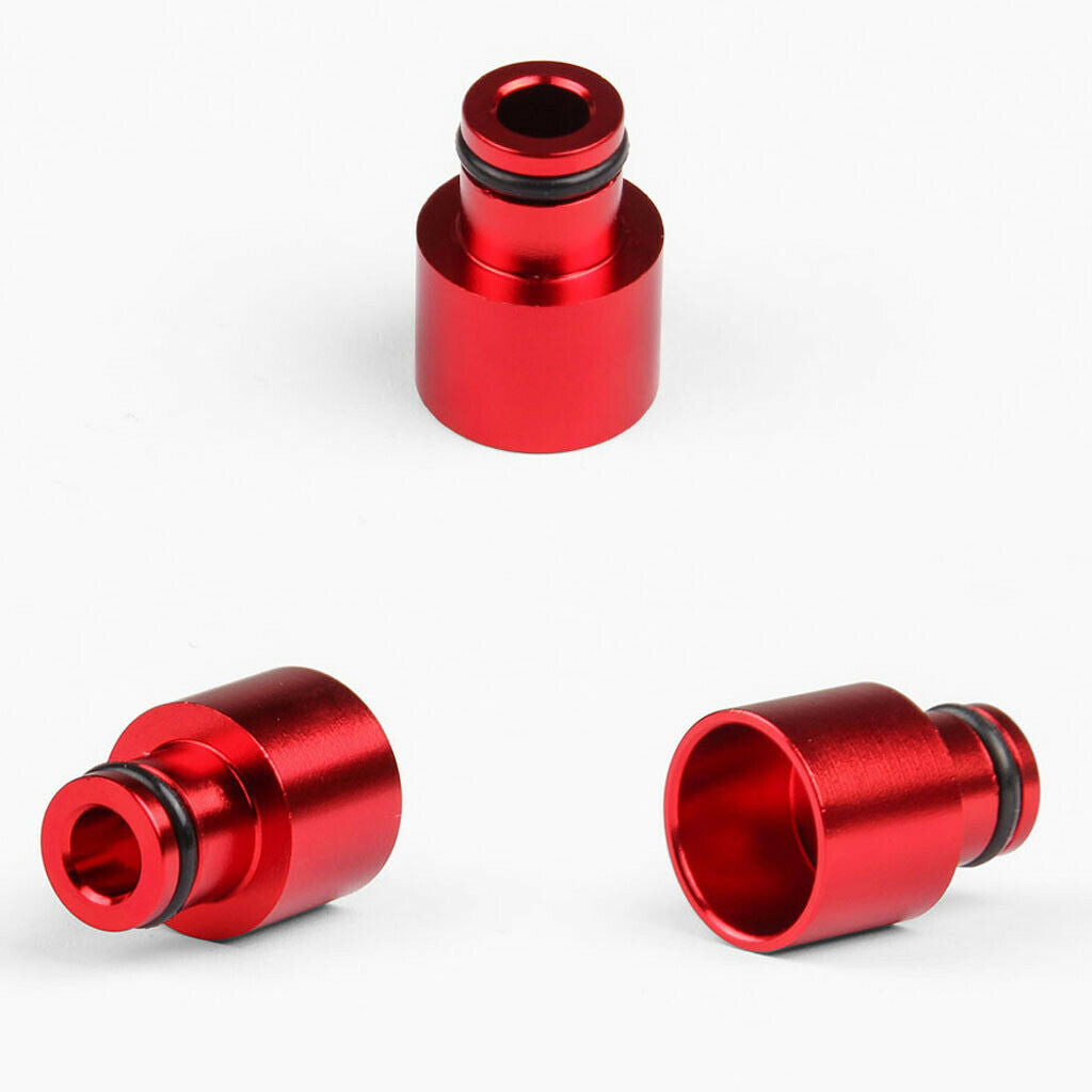8x Fuel Injector Adapters for   RDX Injectors B16 B18 D16Z D16Y Blue Red