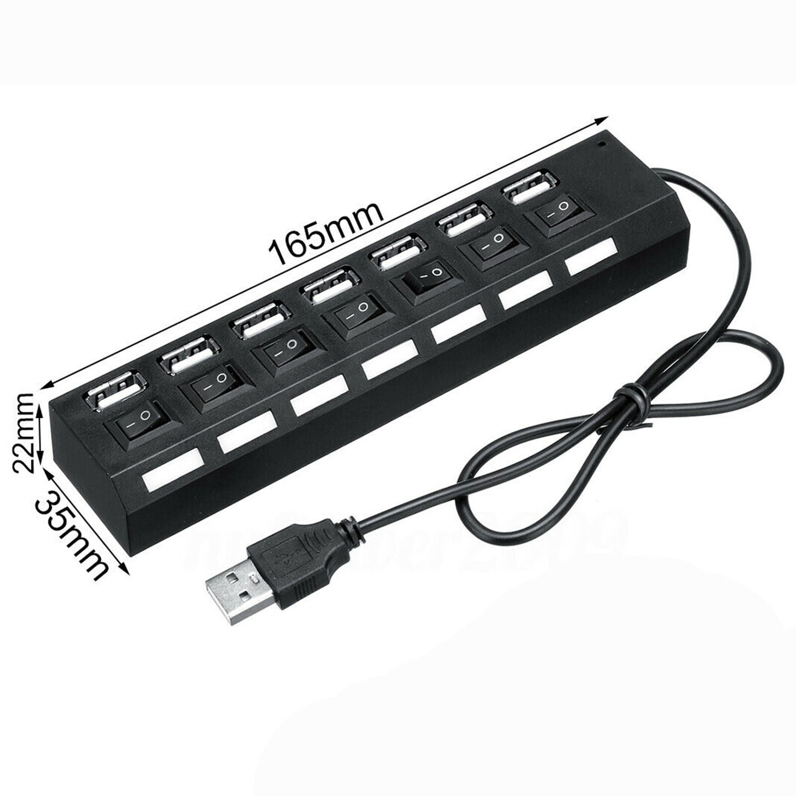 5V Battery Box + 7 Ports USB For LEGO installing LED Light Kit Sets Lighting