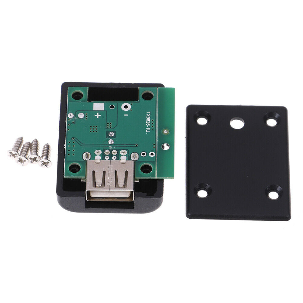 1Set DC-DC 4.5-20V 12V step down to 5V 2A USB solar panel charging controllZ WF
